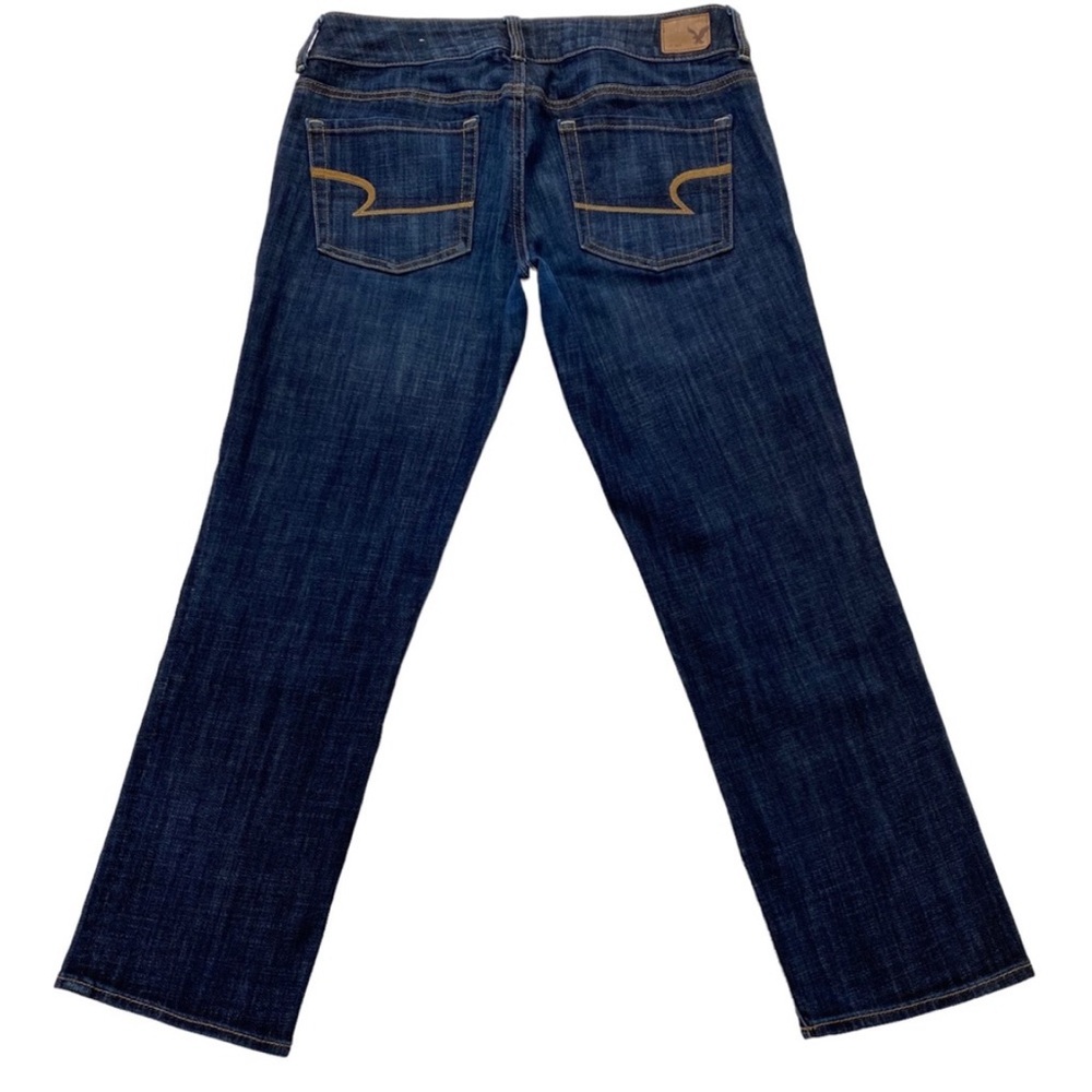American Eagle Outfitters Artist Crop Stretch Straight Leg Jeans Women’s Size 10